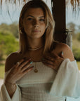 Luna Necklace | Spiral Shell Necklace