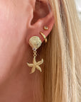 Sienna | Starfish Stud Earrings