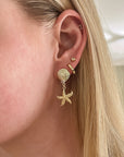 Sienna | Starfish Stud Earrings