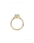 Marquise Cut Lab Grown Diamond Engagement Ring | Hidden Halo | Tulip Setting