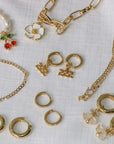 Angel Number Hoop Earrings