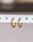 Angel Number Hoop Earrings