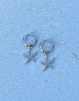 Emily | Starfish Hoop Earrings