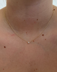 Floating Diamond Necklace