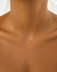 Floating Diamond Necklace