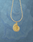 Sasha | Spiral Shell Necklace