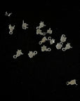 Tennis Chain Crimp End Clasps