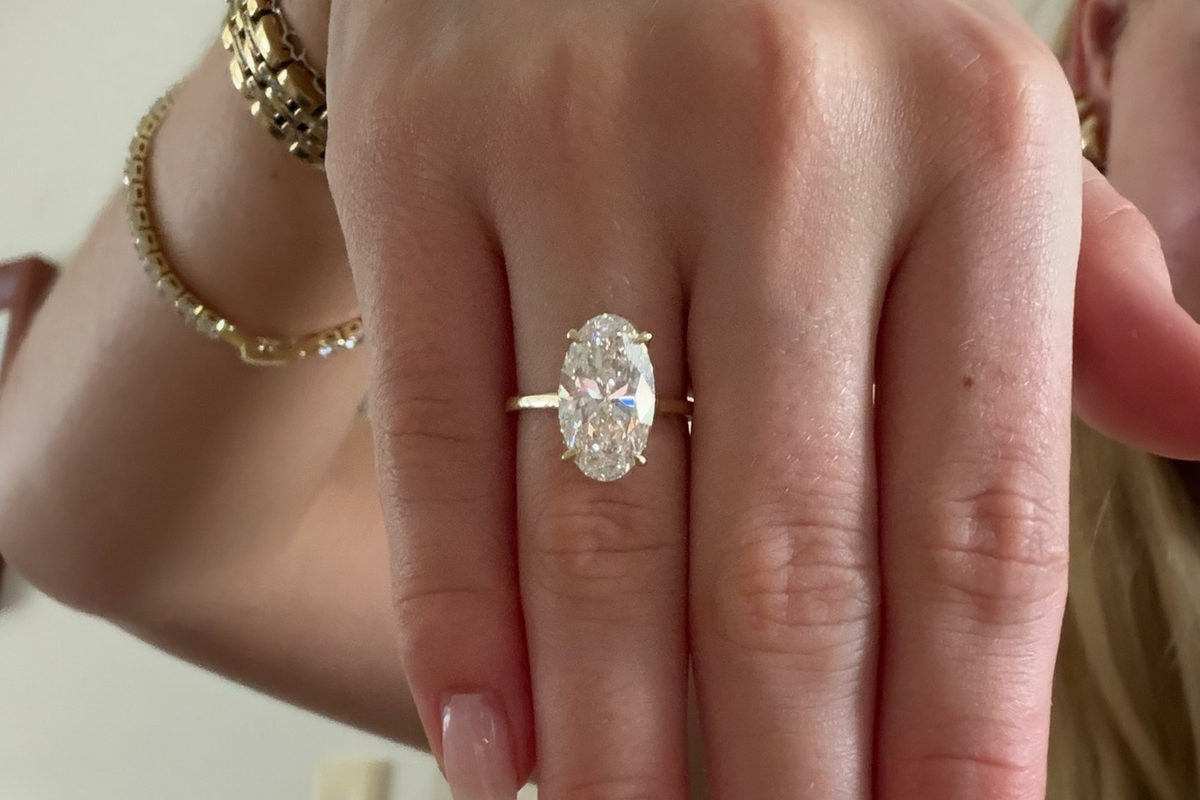 Behind the Ring: Rachel's 4.01ct Moval