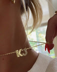 Baby CZ Letter Necklace
