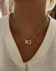 Baby CZ Letter Necklace
