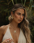 Tianah Necklace | Statement Flower Necklace PRE-ORDER