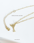 Bianca | Martini Glass Necklace