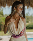 Tianah Necklace | Statement Flower Necklace PRE-ORDER