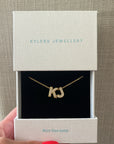 Baby CZ Letter Necklace