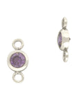 Bezel Charm Connectors 3mm