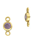 Bezel Charm Connectors 3mm