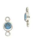 Bezel Charm Connectors 3mm