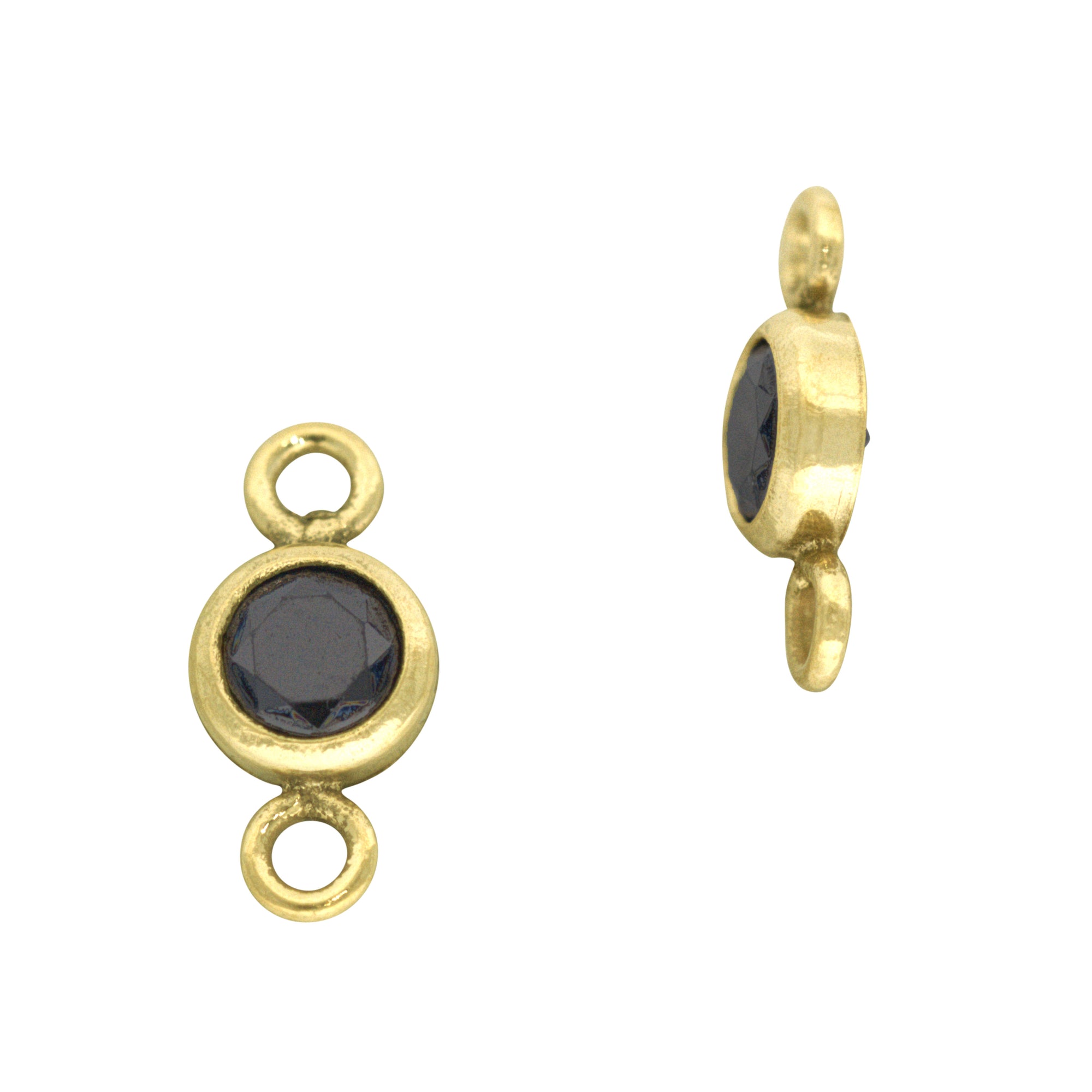 Bezel Charm Connectors 3mm