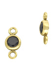 Bezel Charm Connectors 3mm