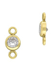 Bezel Charm Connectors 3mm
