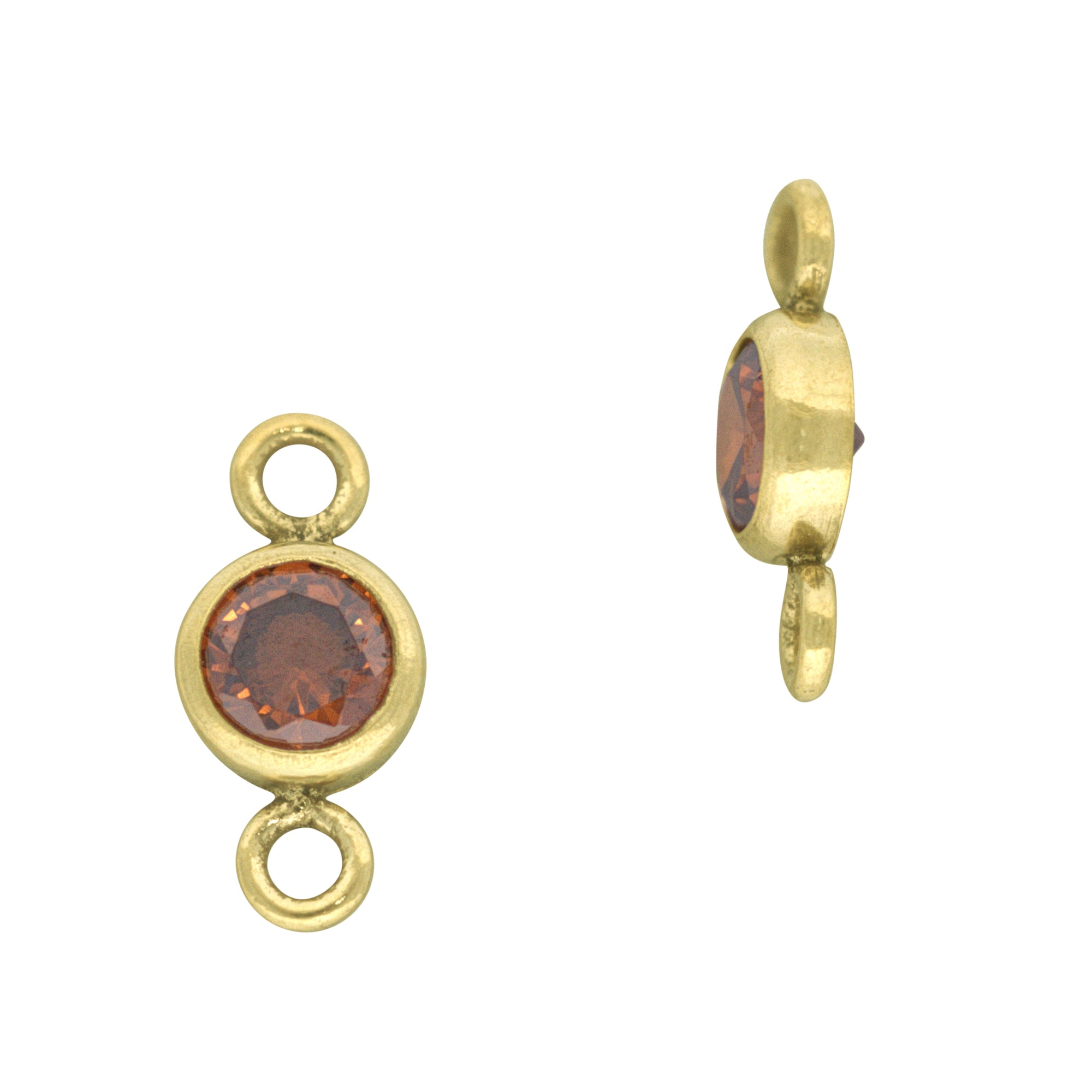Bezel Charm Connectors 3mm