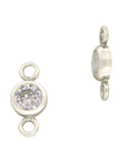 Bezel Charm Connectors 3mm