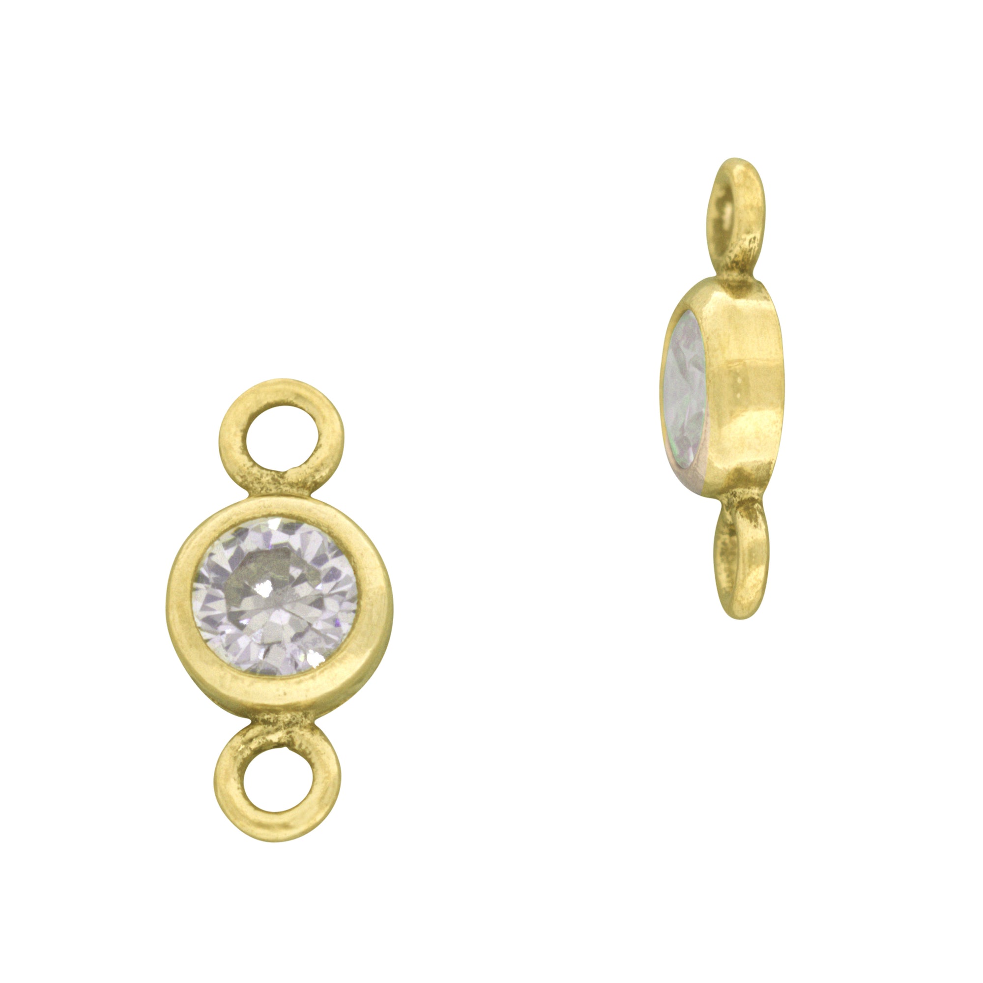 Bezel Charm Connectors 3mm