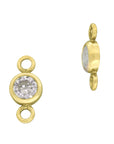 Bezel Charm Connectors 3mm