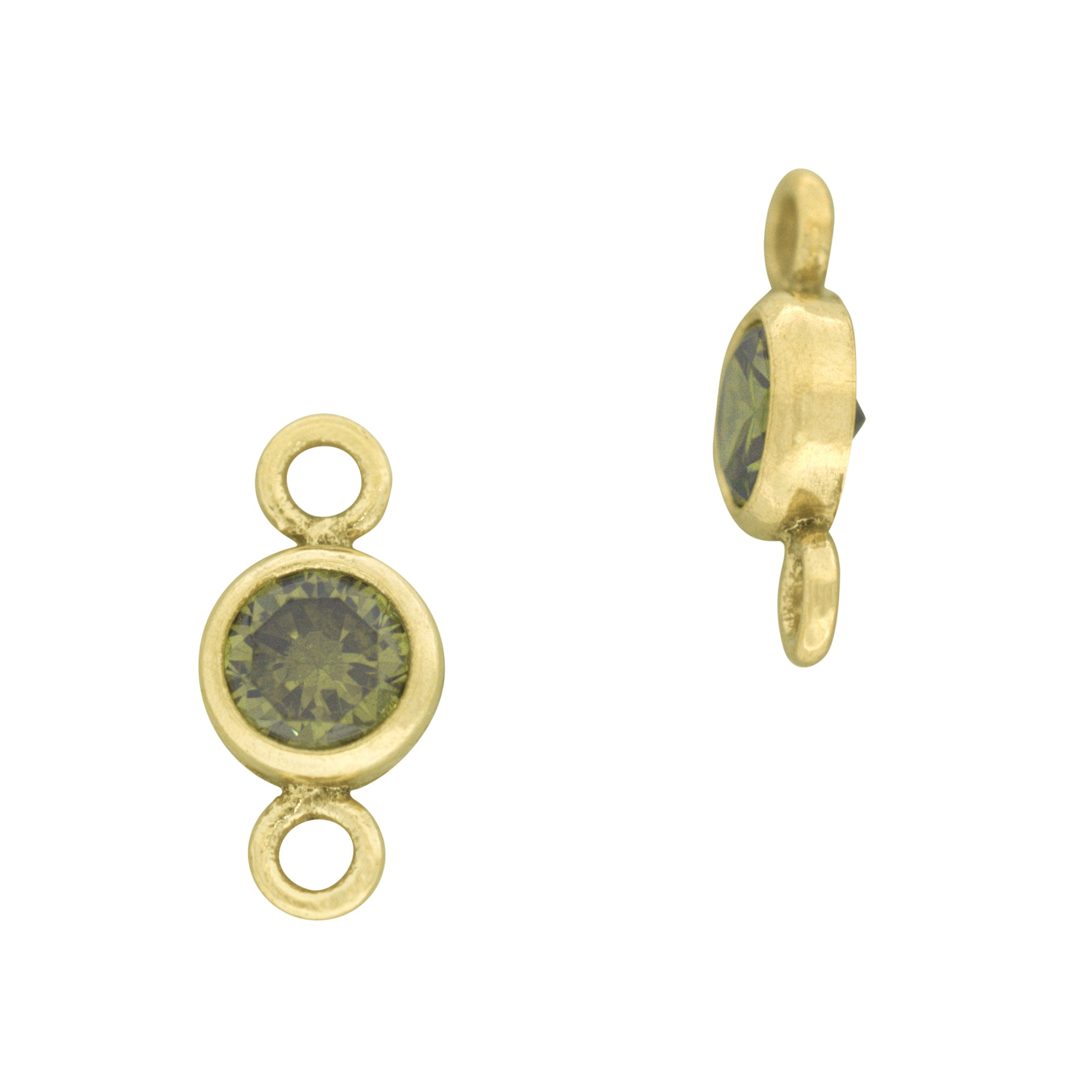 Bezel Charm Connectors 3mm