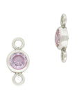 Bezel Charm Connectors 3mm