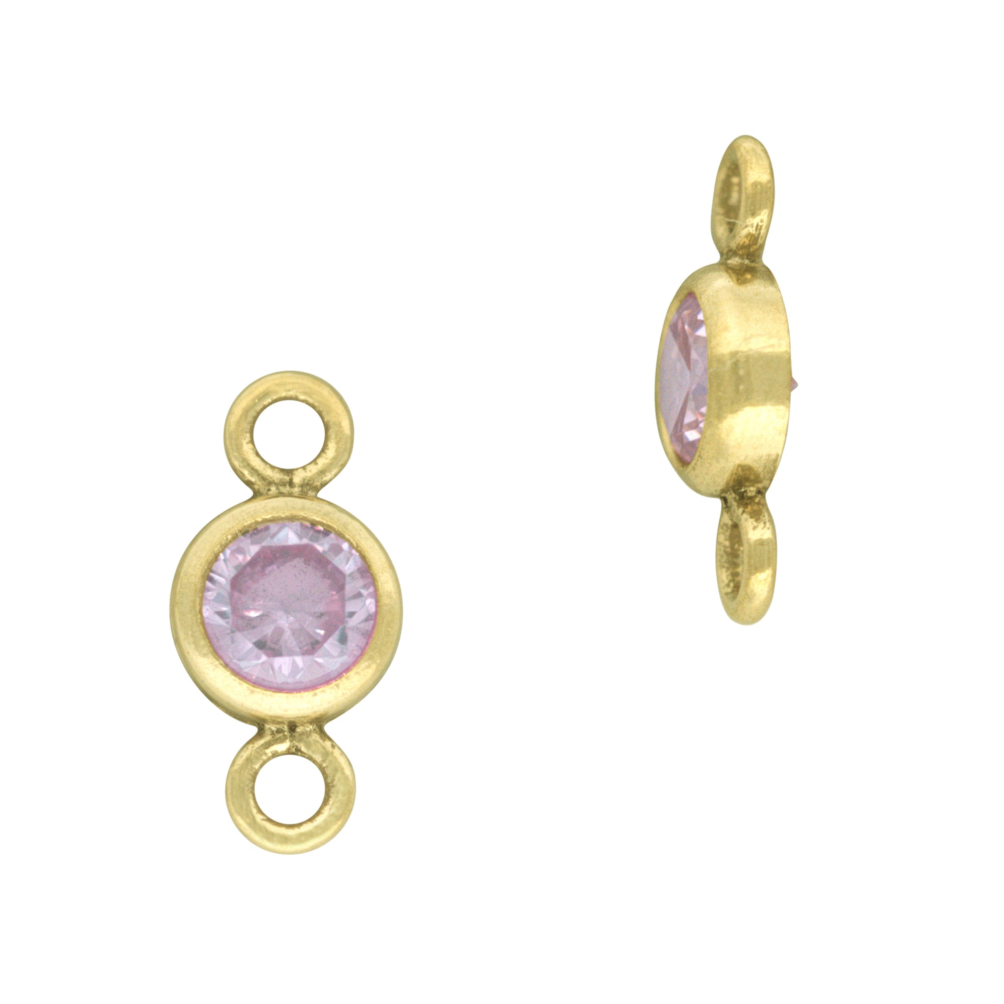 Bezel Charm Connectors 3mm