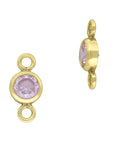 Bezel Charm Connectors 3mm