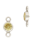Bezel Charm Connectors 3mm