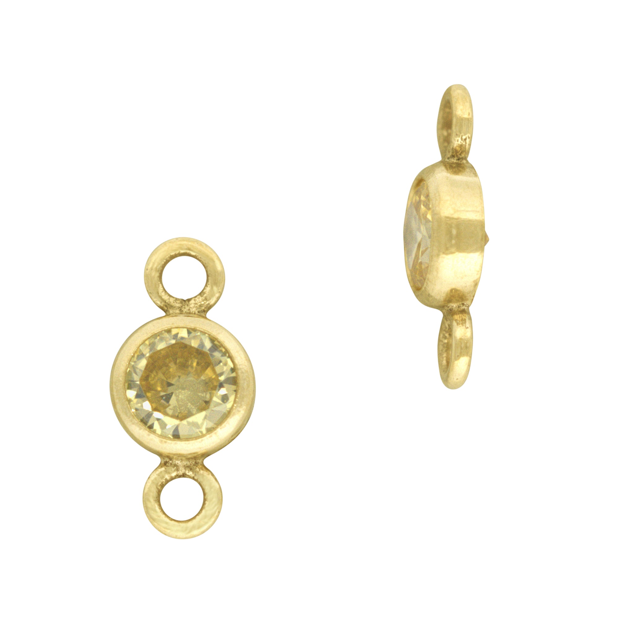 Bezel Charm Connectors 3mm