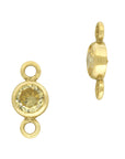Bezel Charm Connectors 3mm