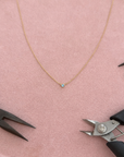 Floating Diamond Necklace