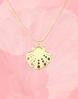 Molly | Chunky Coloured Shell Pendant Necklace