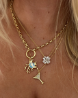 Bianca | Martini Glass Necklace