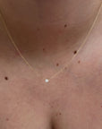 Floating Diamond Necklace